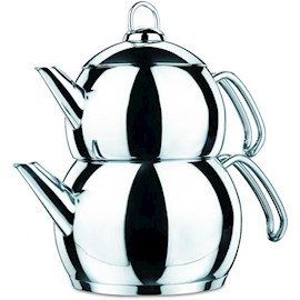 ჩაიდანი Korkmaz A104 TOMBIK Tea Pot Set 1,1 / 2,0 Lt